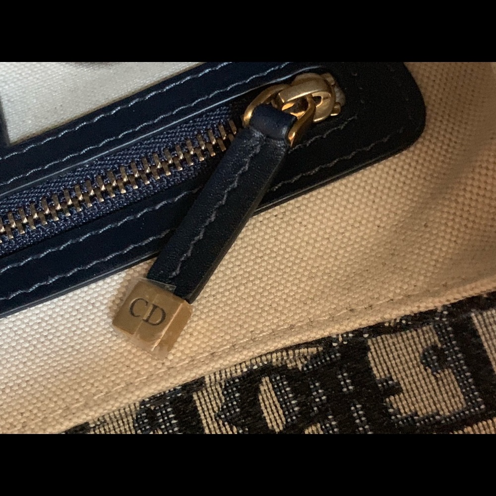 SOLD❤️Authentic💯 Dior Saddle Bag in blue medium - Picture 6 of 8